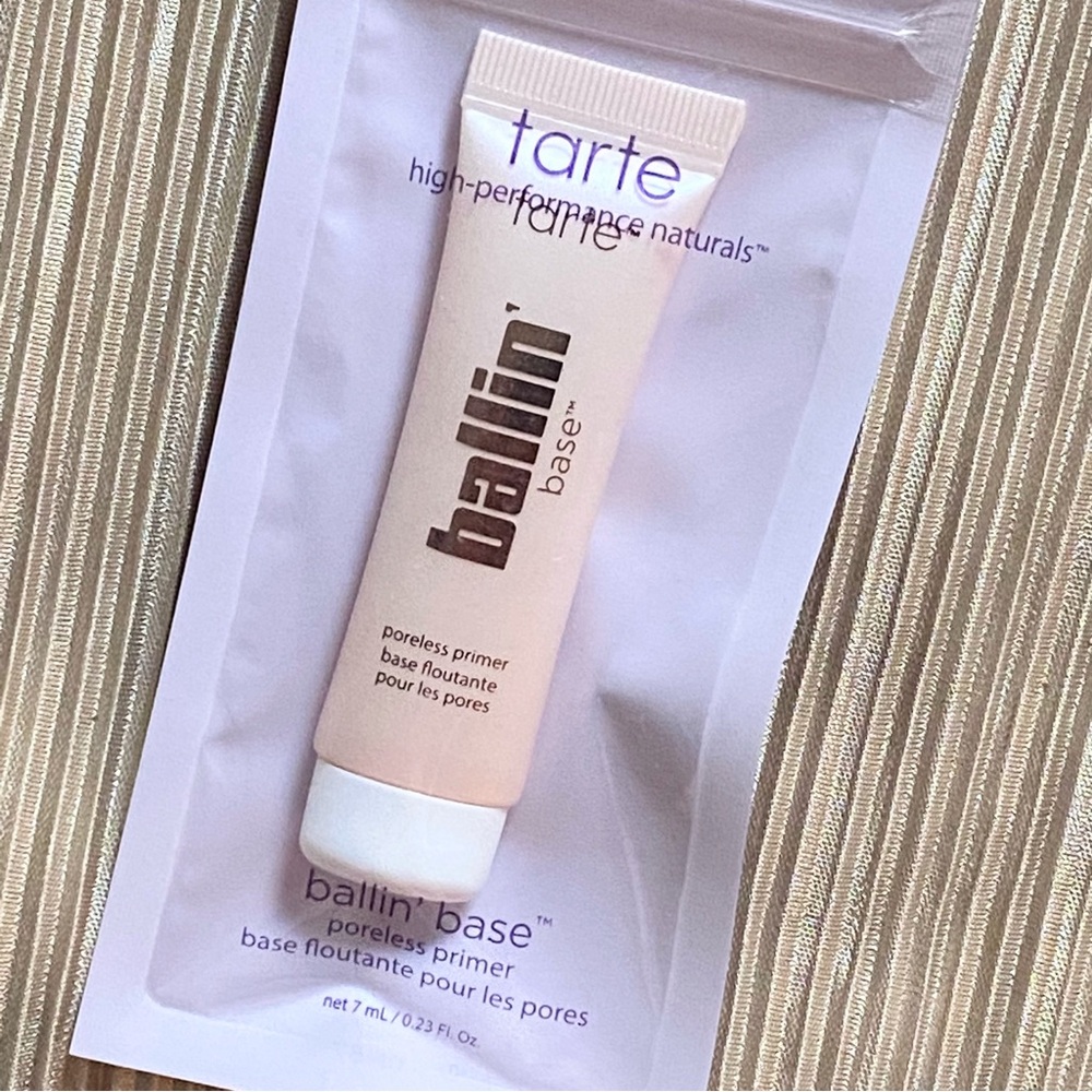 tarte Ballin' Base Poreless Primer - 0.23oz travel size